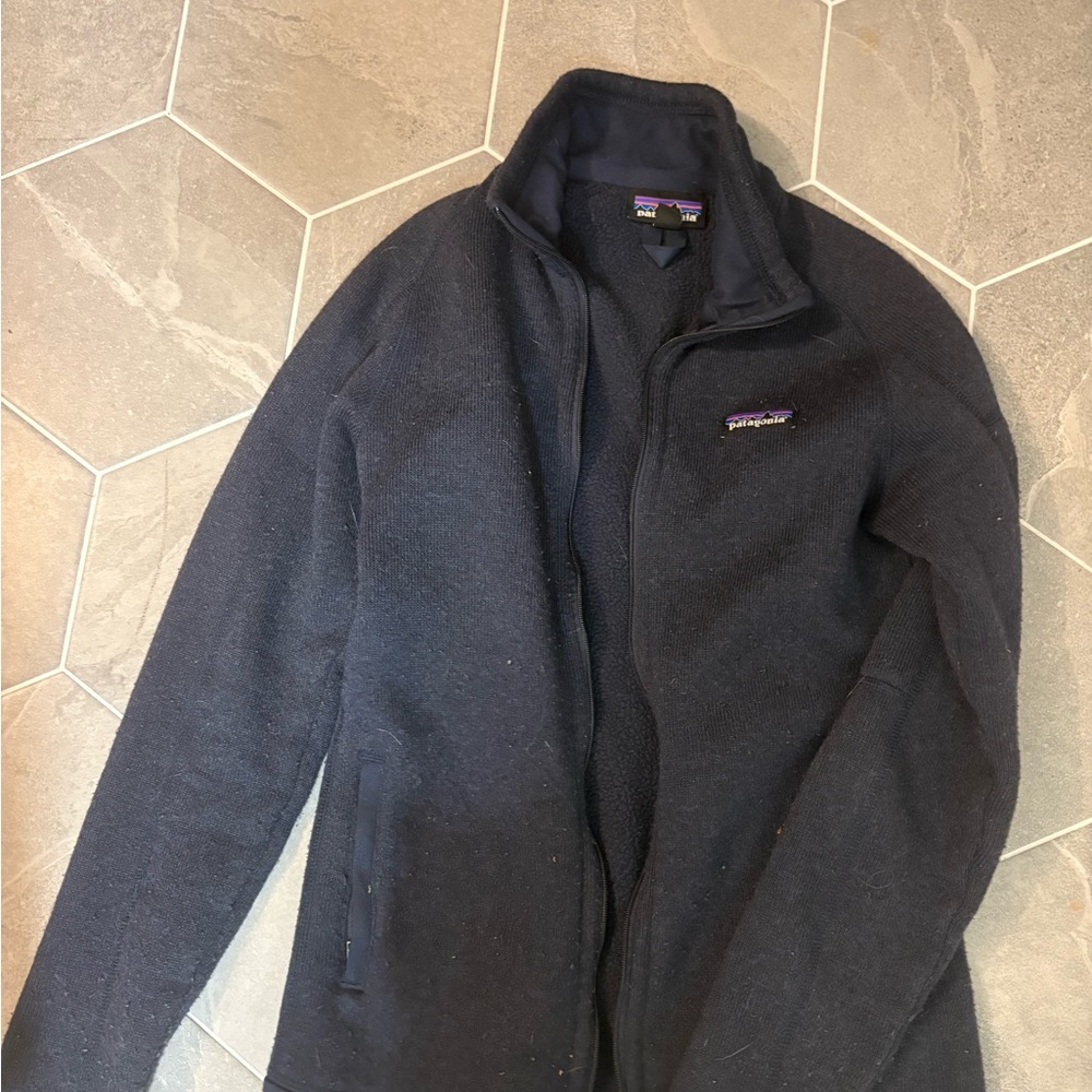 Patagonia Navy Fleece Jacket